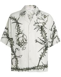 DOMREBEL - Camp Graphic-Print Short-Sleeve Shirt - Lyst