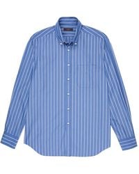 Glanshirt - Striped Poplin Shirt - Lyst