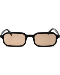 Emporio Armani - Rectangle-Frame Sunglasses - Lyst