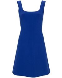 Theory - Square-neck A-line Minidress - Lyst