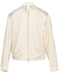 JiyongKim - Sun-Bleached Biker Jacket - Lyst