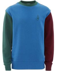 JW Anderson - Sweatshirt in Colour-Block-Optik - Lyst
