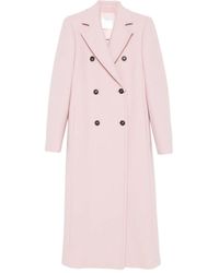 Sportmax - Double-breasted Coat - Lyst
