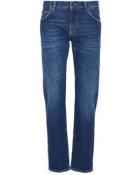 Dolce & Gabbana - Schmale Jeans im Five-Pocket-Design - Lyst