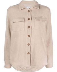 Eleventy - Wool Textured Long-sleeve Shirt - Lyst