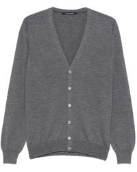 Tagliatore - Kieran Button V-Neck Cardigan - Lyst