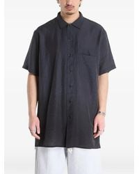 Y-3 - Overhemd Met Korte Mouwen - Lyst