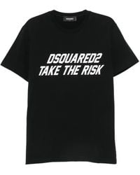DSquared² - Take The Risk Cool Fit T-Shirt - Lyst