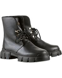 Högl - Winter Chunky-Sole Lace-Up Ankle Boots - Lyst