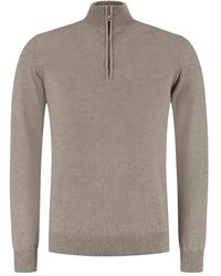 Doriani - Trui Met Halve Rits - Lyst