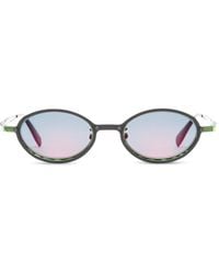 Kuboraum - Mask H18 Oval-Frame Sunglasses - Lyst