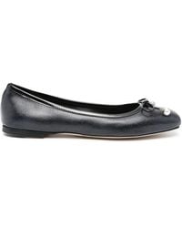 Jimmy Choo - Elme Flat Ballerina Shoes - Lyst