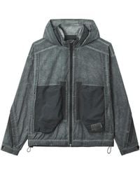 FIVE CM - Panelled Hooded Jacket - Lyst