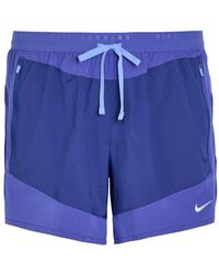 Nike - Stride Plus Logo-Print Drawstring Shorts - Lyst