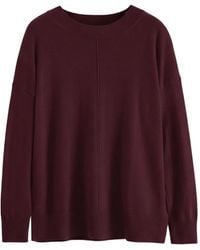Chinti & Parker - Basics Seam-Detail Slouchy Sweater - Lyst