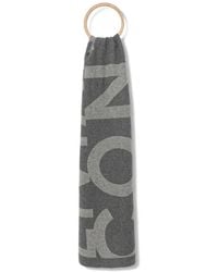 Liviana Conti - Logo-Print Scarf - Lyst
