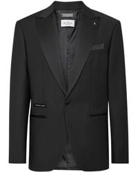 Philipp Plein - Skull-Print Blazer - Lyst