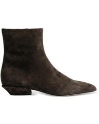 Paris Texas - Bettina Suede Ankle Boots - Lyst