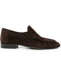 The Row - Round-Toe Loafers - Lyst