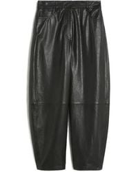 Weekend by Maxmara - Pagano Leather Trousers - Lyst