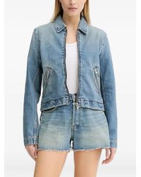 Won Hundred - Zip-Fastening Denim Jacket - Lyst