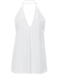 TOTEME - Top De Crepe De China De Seda - Lyst