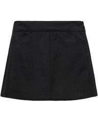 Dorothee Schumacher - Wool Mini Skirt - Lyst