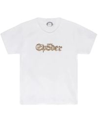 Sp5der - Logo-Print T-Shirt - Lyst