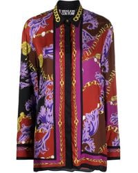Versace Jeans Couture - Barocco-print Shirt - Lyst
