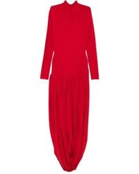 Magda Butrym - ハイネック プリーツドレス - Lyst