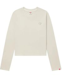 A Bathing Ape - Heart-Patch Long-Sleeve Top - Lyst