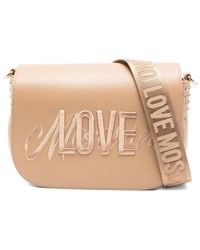 Love Moschino - スタッズ ショルダーバッグ - Lyst