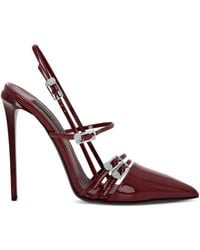Philipp Plein - Buckle-Embellished Slingback Pumps - Lyst