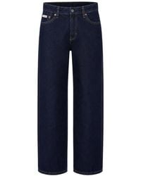 Calvin Klein - 90S Logo-Patch Jeans - Lyst