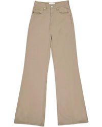 Ami Paris - High-Waist Flared Trousers - Lyst