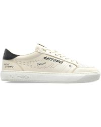 ENTERPRISE JAPAN - Perforated Leather Sneakers - Lyst