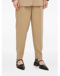 Bruuns Bazaar - Pantaloni A Vita Alta Con Pieghe - Lyst