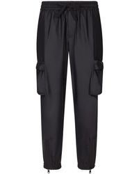 Dolce & Gabbana - Drawstring-waist Track Trousers - Lyst
