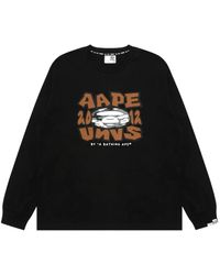 Aape By A Bathing Ape - Sudadera con cuello redondo - Lyst