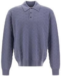 Herno - Resort Polo-Collar Sweater - Lyst