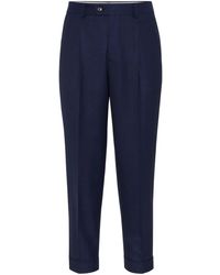 Brunello Cucinelli - Geruite Broek - Lyst