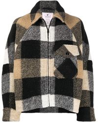 Woolrich Manteau zippé à carreaux - Multicolore