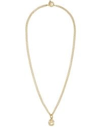 Roxanne Assoulin - The Puffy Initial Necklace - Lyst
