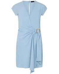 Liu Jo - Short Dress With Bejewelled Detailing - Lyst