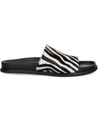 Vagabond Shoemakers - Effie Slippers Met Zebraprint - Lyst