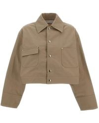 Plan C - Boxy Pocket Jacket - Lyst