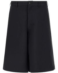 Comme des Garçons - Herringbone Side-Zip Shorts - Lyst