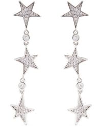 Kate Spade - You're A Star Crystal Earrings - Lyst