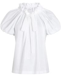 Patou - Camiseta con cordones de algodón orgánico - Lyst
