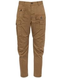 DSquared² - Pantalones Cargo Con Botones - Lyst